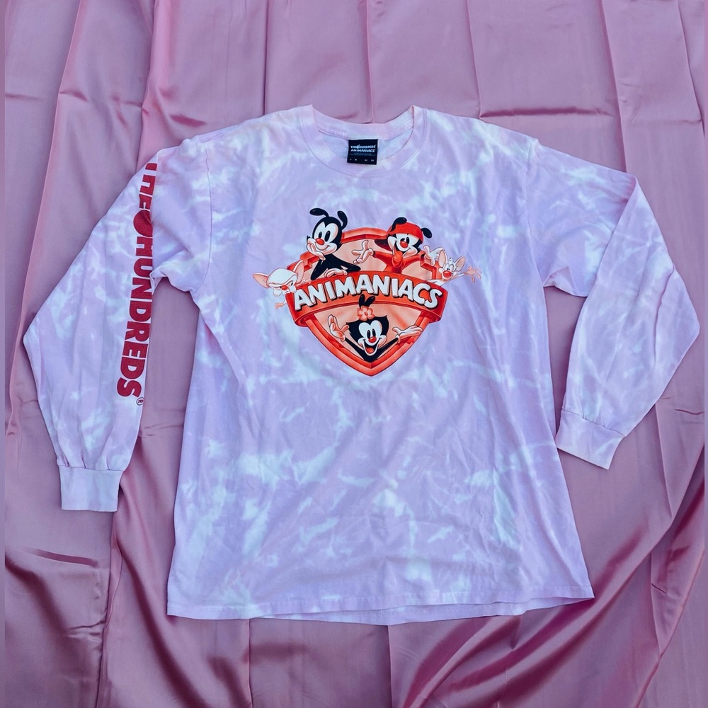 The Hundreds Animaniacs Pink Long Sleeved Shirt
